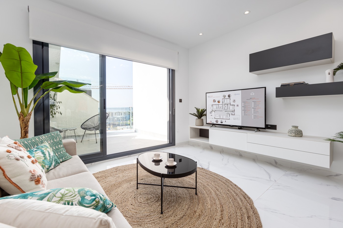 Living room design.